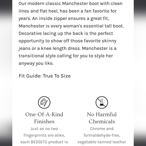 BED|STÜ Manchester Distressed Black Leather Knee-High Boots Red Stitching/Soles - Picture 13 of 16